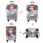 Travel Luggage Cover Suitcase Cover Protector Skins 18 (Graffiti A8 / XL (for 29--32 inch luggage))