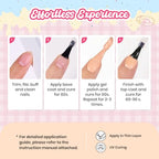 Beetles Coral Gel Nail Polish (M - Coral Orange | Sweetie Peach)
