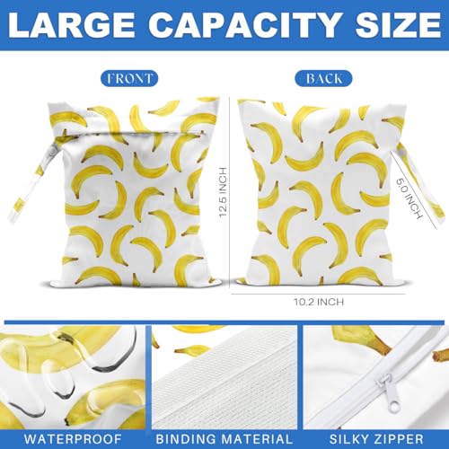 Beach Bags Wet Bag for Swimsuit (Banana)