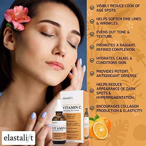 Vitamin C Facial Serum For Age Spots (1.75 Fl Oz (Pack of 1) / Brightening Vitamin C Serum)