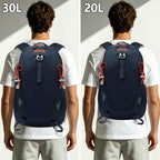 Hiking Backpack 30L Foldable Travel Daypack For Women Men (Navy Blue / 30L)