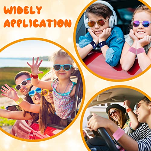 40 Pcs Motion Sickness Bands Anti Nausea Wristbands Kids Adults