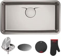 KRAUS Dex 33-inch Undermount 16 Gauge Stainless Steel Single Bowl Kitchen Sink by KRAUS
