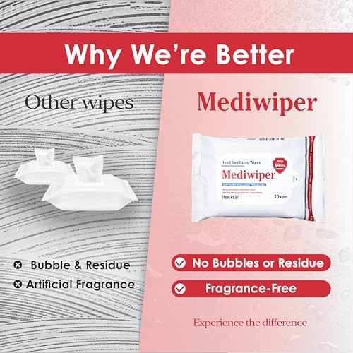 MEDIWIPER 80ct Alcohol (80 Wipes (80*1))