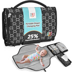 Portable Diaper Changing Pad (Black)