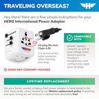 Hero International Travel Power Adapter