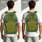 30L Hiking Backpack With Rain (Green 2.0 / 30L)