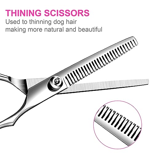 Dog Grooming Kit (Pink / 5 Piece)
