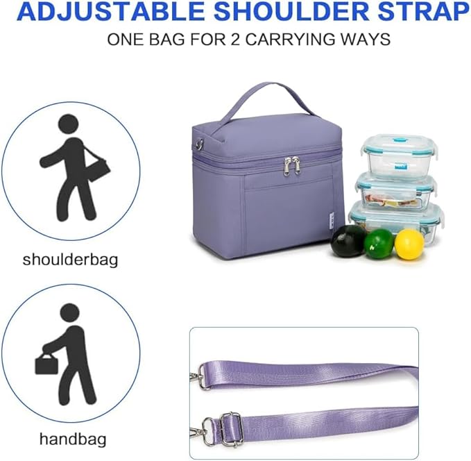 NOL Natural Organic Lifestyle Insulated Lunch Bags - Image 6