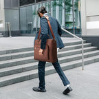 Garment Bag for Travel Large Carry on Garment Bags Men Women (Coffee)