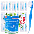 Bulk Toothbrushes (36 Pack Prepasted Mini Toothbrush - Medium)