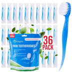 Bulk Toothbrushes (36 Pack Prepasted Mini Toothbrush - Medium)