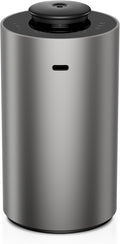 Airversa Waterless Essential Oil Diffuser for Home Aromatherapy Scent Diffusers with 3 Countdown Timer Settings or Timer-Off, 3 Mist Levels for Car Room Studio Office, ANX Premium Metal Space Grey