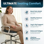 Extra Large Gel & Memory Foam Seat Cushion (Charcoal / X-Large)