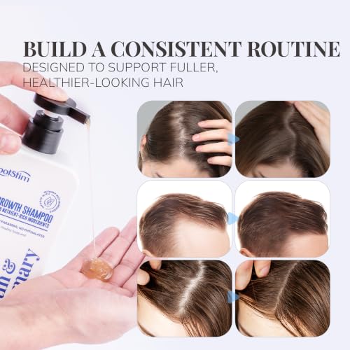 Biotin & Rosemary Hair Growth Shampoo (Clear / 16.9 Fl Oz (Pack of 1))