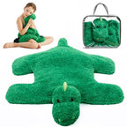 Weighted Lap Pad for Kids 7 lbs (56-green Dinosaur Pattern / 22" x 16" | 7lbs)