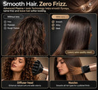 Dual Voltage Travel Hair Dryer (Rose Gold)