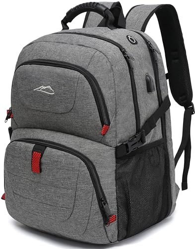 Travel Backpack (18.4 Inch / Grey)