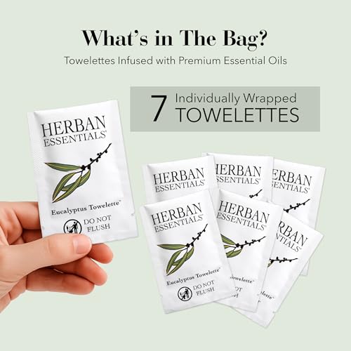 Eucalyptus Wipes & Towelettes (7 Count (Pack of 1))