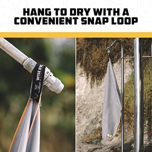 Microfiber Camping Towel (Dark Green / X-Large (30x60) + Washcloth (12x24))