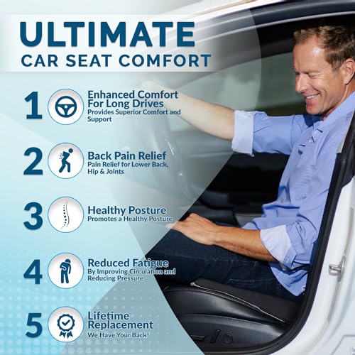 Car Seat Cushion (Black)