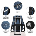 Travel Backpack Airline Approved Under Seat Personal Item Bag (Navy / Small)