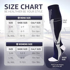 Compression Socks 4 Paris for Women & Men 20 (S/M / 01 Grey | Blue | Red | Yellow)