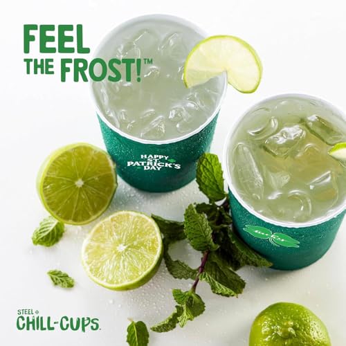 16 oz. Party Cups (St. Patrick Green / 12 Count)