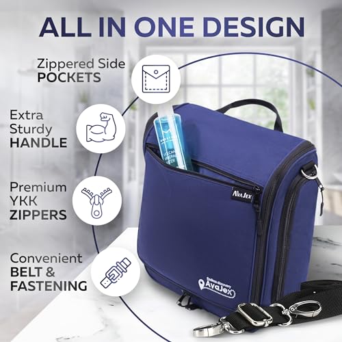 Extra Large 11.8”x11.8”x4” (XXL Navy Blue)