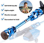 Kids Fishing Pole (Blue&Blue / 4.92 ft)