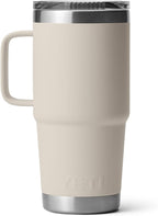 YETI Rambler 20 oz Travel Mug, Stainless Steel, Vacuum Insulated - Image 6