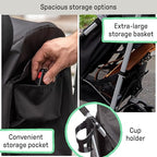 3Dlite ST Convenience Stroller (Black)