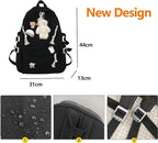 DUSLANG Laptop Backpack For College Women Men Travel Daypack - Image 2