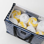 3 Boys Zip Tote (Nantucket Navy)