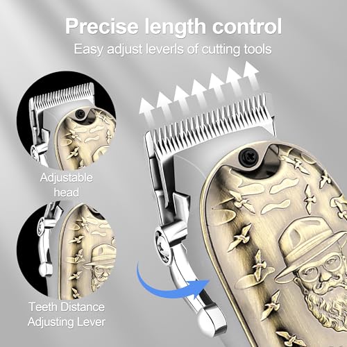 Hair Clippers Set for Men (Bronze)