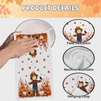Fall Scarecrow Kitchen Towels 4 PCS