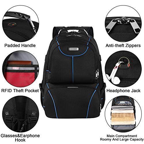 Lunch Bag Backpack (Blue-rfid)