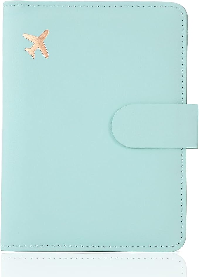 Melsbrinna Premium Leather Passport Holder Covers Case, Waterproof Rfid by Melsbrinna