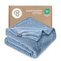 Fleece Blanket Luxury Microplush (King / 07 - Coronet Blue)