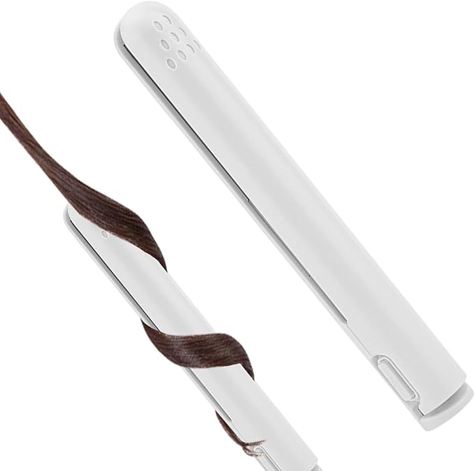 Shakven Curler Dual-Purpose Curling | 2 in 1 Wavy Hair Straightener,USB Rechargeable Hair Curler,Hair Rollers Styling Tools & Appliances for Hair