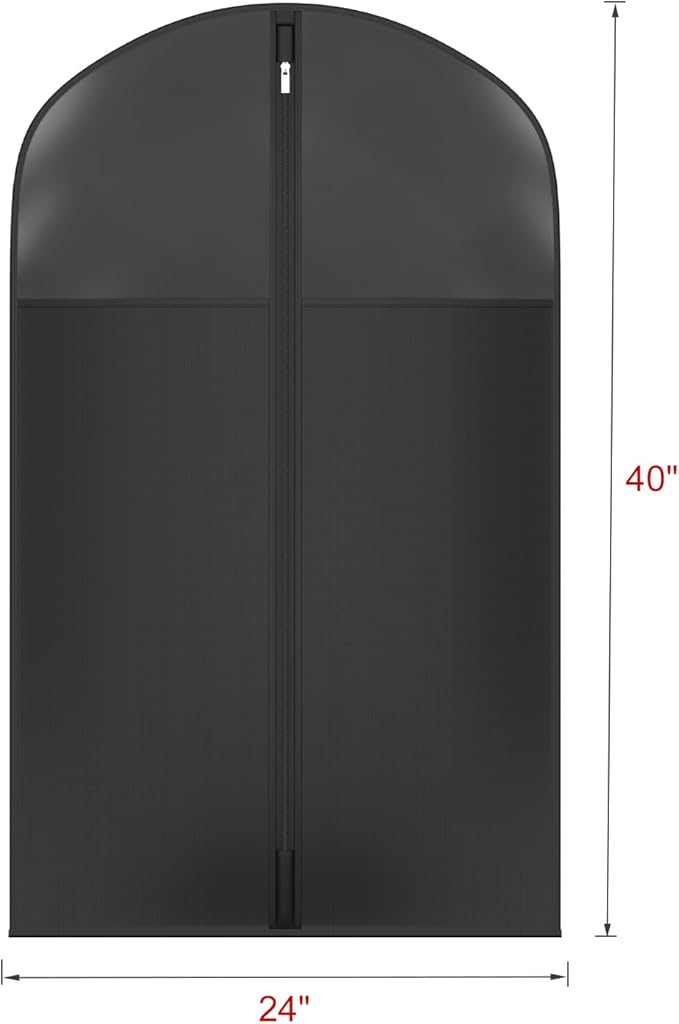 Univivi Garment Bag Suit Bag for Hanging Clothes - Image 2
