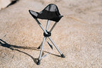 Slacker Tripod Chair for Camping (Black / Original Slacker)