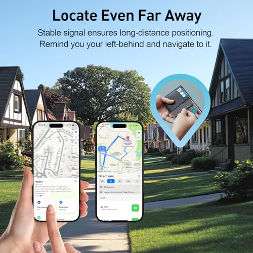 2026 Apple MFi Certified Wallet Tracker Smart Card for Find My iPhone Ultra Thin Air Tracker Tag for Travel