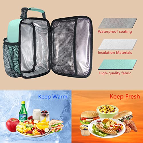 Insulated Lunch Box for Men (Mint Green)