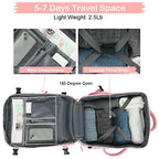 Travel Backpack for Women (Pink / Large)