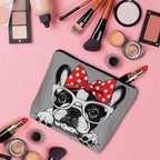 Makeup Bag French Bulldog Makeup Bags For Purse Pouch (9 x 7.1 inch / French Bulldog)