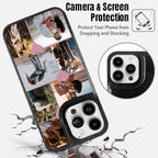 Custom Wallet Phone Case for iPhone 14 Pro Max (Black-E / iPhone 14 Pro Max)