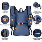 20L Small Hiking Backpack for Women Men (Dark Blue / 20L)