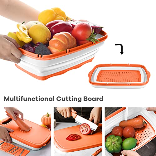 Camping Cutting Board (Orange)