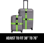 GORILLA GRIP Heavy Duty Adjustable Luggage Straps - Image 8